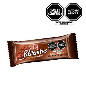 Galleta GN Rellenita de Chocolate 36g